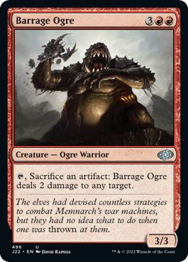 Barrage Ogre (J22-496) - Jumpstart 2022 [Uncommon] Online