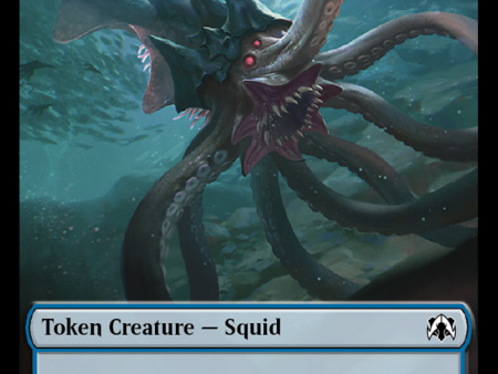 Squid    Human (26) Double-Sided Token [March of the Machine Commander Tokens] Online now