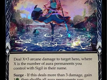 Glyph Overlay (Red) [FAB277] (Promo)  Rainbow Foil Cheap