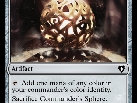 Commander s Sphere (CMM-377) - Commander Masters [Common] Online Hot Sale