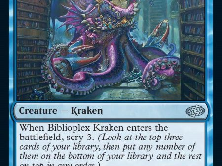 Biblioplex Kraken (J22-010) - Jumpstart 2022 [Uncommon] For Discount