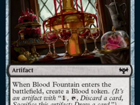 Blood Fountain (VOW-095) - Innistrad: Crimson Vow [Common] Hot on Sale