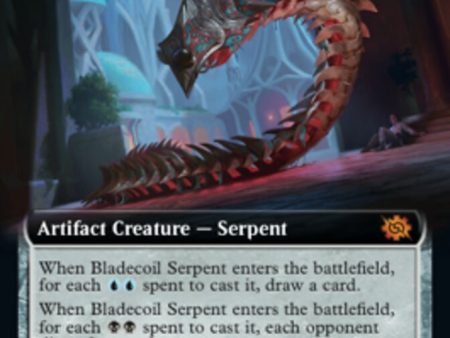 Bladecoil Serpent (BRO-361) - The Brothers  War: (Extended Art) [Mythic] Supply