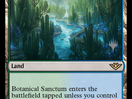 Botanical Sanctum (POTJ-267P) - Outlaws of Thunder Junction Promos [Rare] Hot on Sale