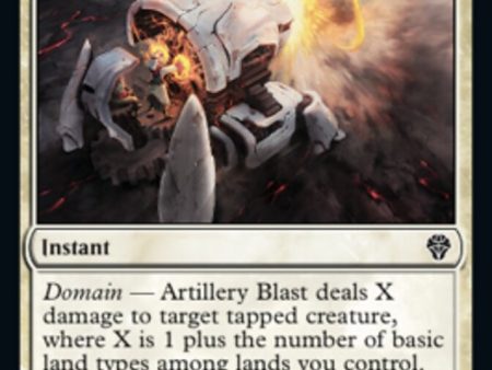 Artillery Blast (DMU-006) - Dominaria United [Common] Hot on Sale