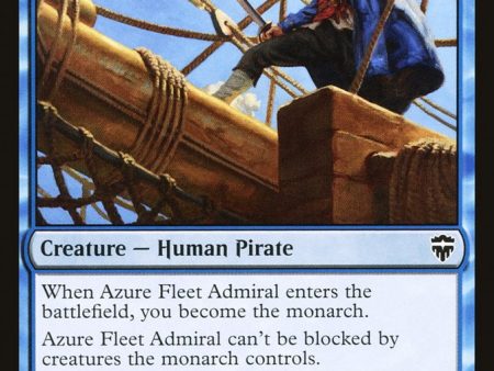 Azure Fleet Admiral (CMR-058) - Commander Legends [Common] Discount