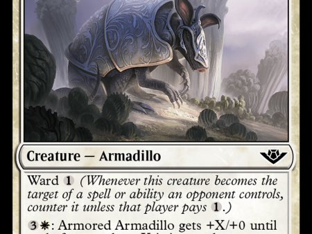 Armored Armadillo (OTJ-003) - Outlaws of Thunder Junction Foil [Common] For Cheap