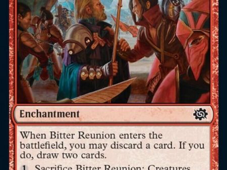 Bitter Reunion (BRO-127) - The Brothers  War [Common] Hot on Sale