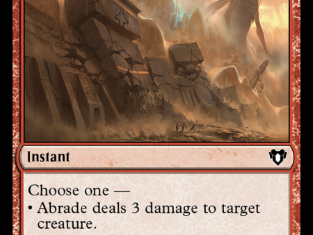 Abrade (CMM-203) - Commander Masters [Common] Cheap