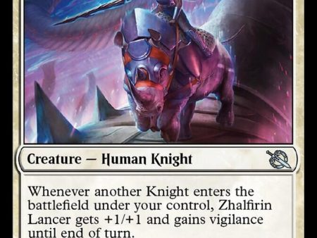 Zhalfirin Lancer (MOM-045) - March of the Machine [Uncommon] Sale