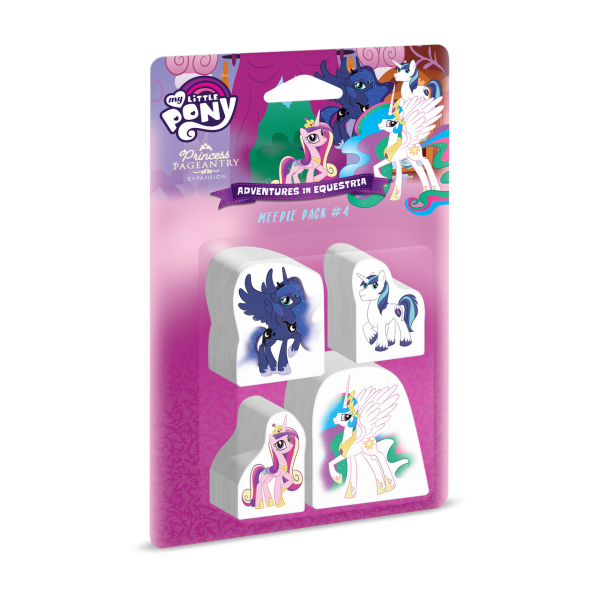 My Little Pony: Adventures in Equestria Deck-Building Game –  Princess Pageantry Expansion: Meeple Pack #4 Online Sale