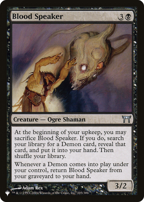 Blood Speaker [The List] Cheap