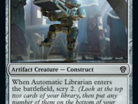 Automatic Librarian (DMU-229) - Dominaria United [Common] on Sale