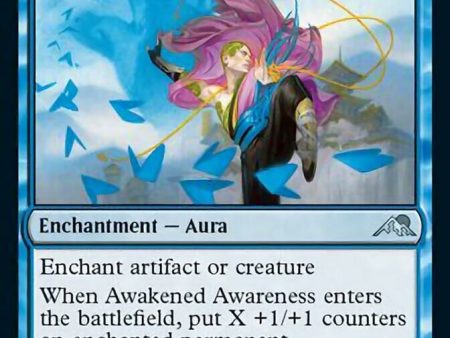 Awakened Awareness (NEO-047) - Kamigawa: Neon Dynasty [Uncommon] Sale