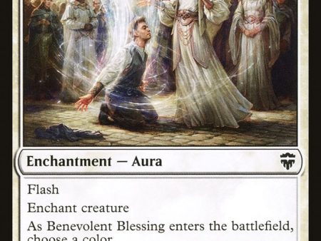 Benevolent Blessing (CMR-013) - Commander Legends [Common] Online