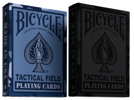 Bicycle Playing Cards - Tactical Field (Black) For Cheap