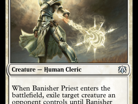 Banisher Priest (MOC-173) - March of the Machine Commander [Uncommon] For Cheap