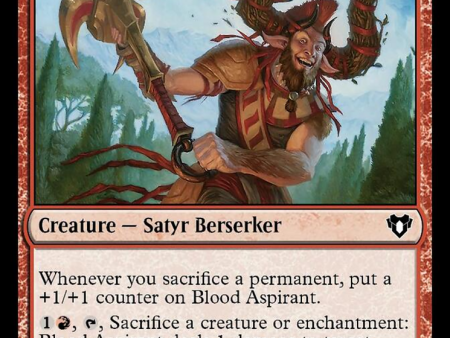 Blood Aspirant (CMM-208) - Commander Masters [Common] Cheap