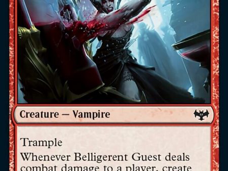 Belligerent Guest (VOW-144) - Innistrad: Crimson Vow [Common] Supply