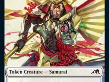 Samurai    Treasure Double-Sided Token [Kamigawa: Neon Dynasty Tokens] Fashion