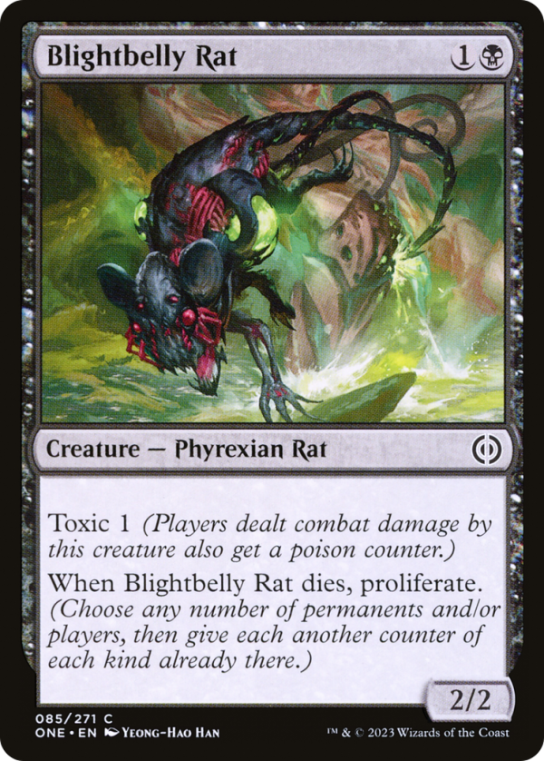 Blightbelly Rat (ONE-085) - Phyrexia: All Will Be One [Common] Online now