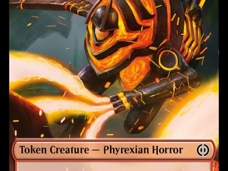 Phyrexian Horror Token (004) [Phyrexia: All Will Be One Tokens] Sale