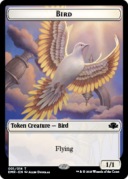 Bird Token [Dominaria Remastered Tokens] Supply