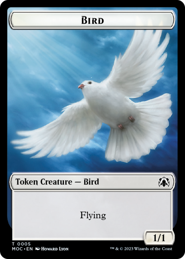 Bird    Kobolds of Kher Keep Double-Sided Token [March of the Machine Commander Tokens] Cheap