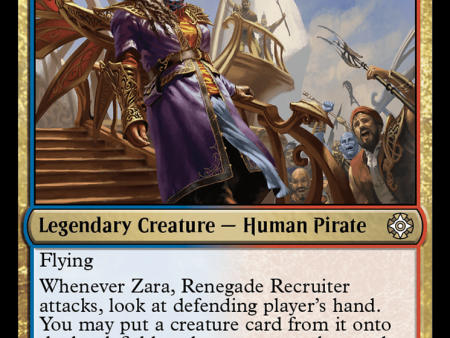 Zara, Renegade Recruiter (LCC-297) - The Lost Caverns of Ixalan Commander [Rare] For Discount