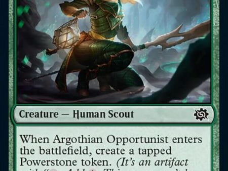 Argothian Opportunist (BRO-167) - The Brothers  War [Common] Sale