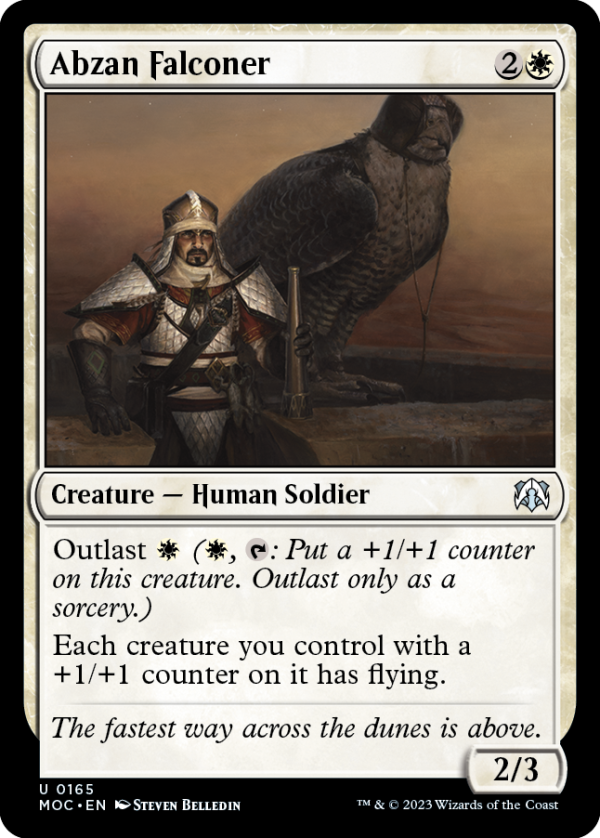 Abzan Falconer (MOC-165) - March of the Machine Commander [Uncommon] Online Sale