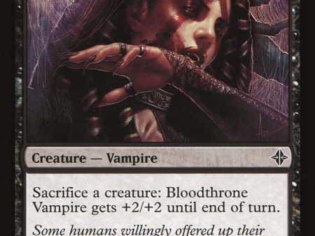 Bloodthrone Vampire [The List] Online Hot Sale