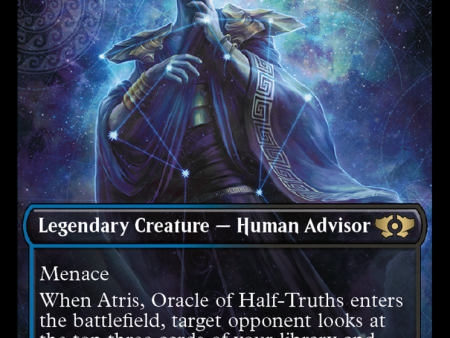 Atris, Oracle of Half-Truths (MUL-164) - Multiverse Legends: (Showcase) Foil [Rare] Hot on Sale