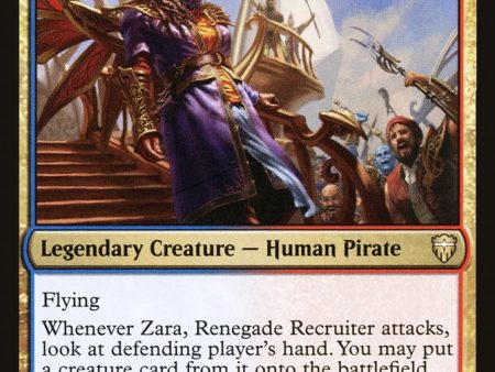 Zara, Renegade Recruiter (CMR-294) - Commander Legends [Rare] For Cheap