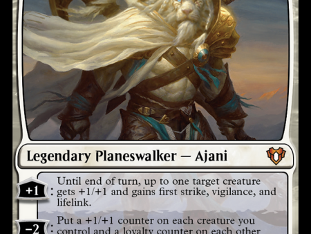 Ajani Steadfast (CMM-813) - Commander Masters [Mythic] Discount