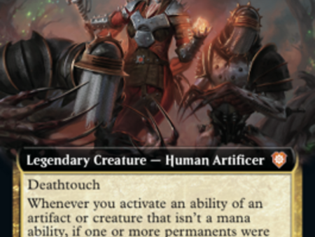 Ashnod the Uncaring (BRC-047) - The Brothers  War Commander: (Extended Art) [Mythic] Discount