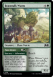 Beanstalk Wurm    Plant Beans (WOE-161) - Wilds of Eldraine [Common] Online Hot Sale