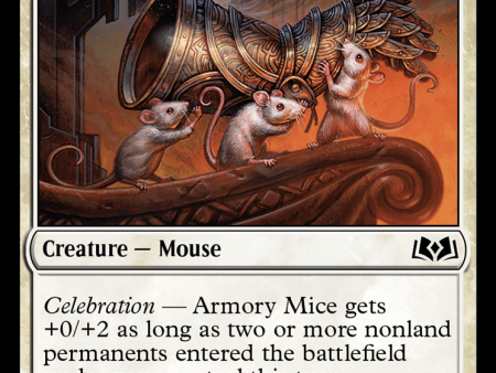 Armory Mice (WOE-003) - Wilds of Eldraine [Common] Supply