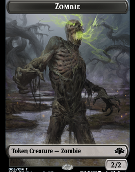 Zombie Token [Dominaria Remastered Tokens] Sale