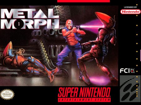 METAL MORPH  - SNES (W BOX & MANUAL) Online Sale