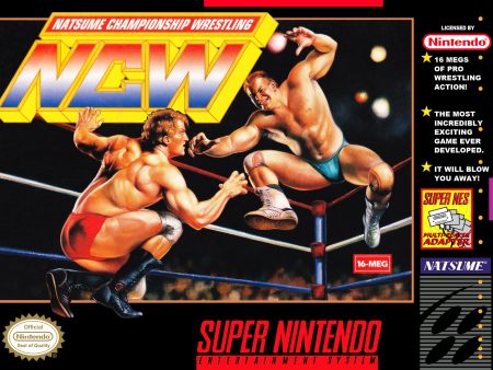 NATSUME CHAMPIONSHIP WRESTLING  - SNES (W BOX & MANUAL) Online Sale