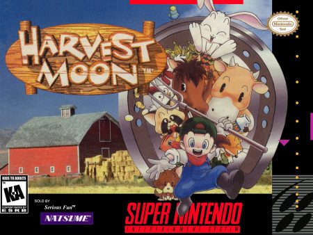 HARVEST MOON  - SNES (W BOX & MANUAL) Online Sale