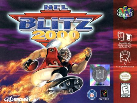 NFL BLITZ 2000  - N64 (W BOX) on Sale