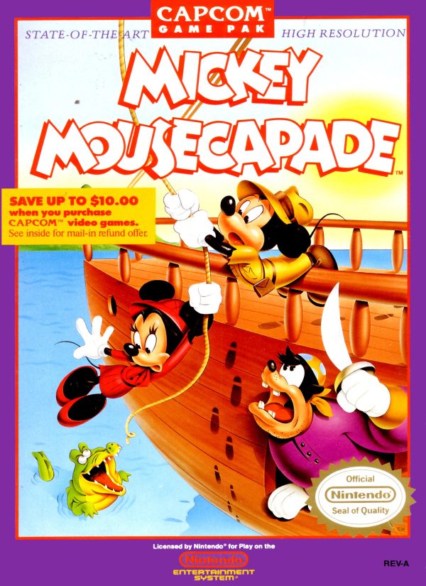 MICKEY MOUSECAPADE  - NES (W BOX) Fashion