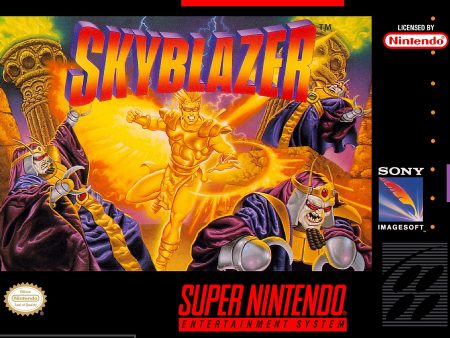 SKYBLAZER  - SNES (W BOX & MANUAL) For Cheap