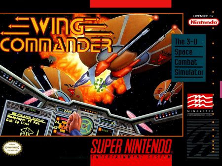 WING COMMANDER  - SNES (W BOX & MANUAL) Online Sale