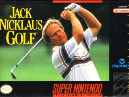 JACK NICKLAUS GOLF  - SNES (W BOX & MANUAL) Discount