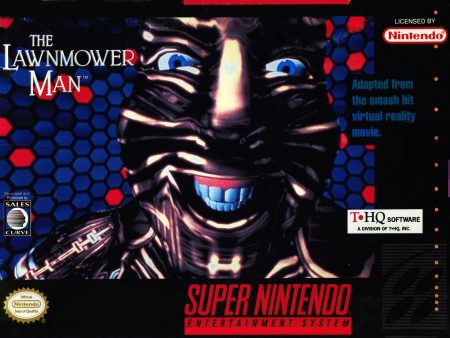 LAWNMOWER MAN  - SNES (W BOX & MANUAL) For Cheap