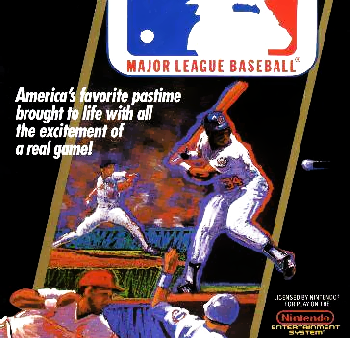 MAJOR LEAGUE BASEBALL  - NES (W BOX & MANUAL) For Discount