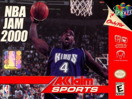 NBA JAM 2000  - N64 (W BOX) For Cheap